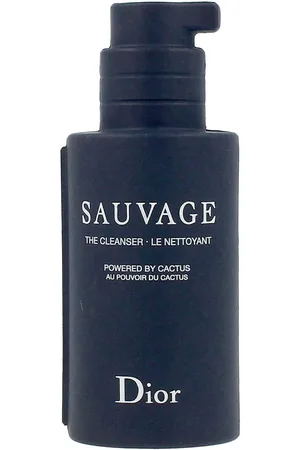 Dior SAUVAGE limpiador facial. Limpiador facial. Texturas: Gel, Espuma/Mousse. Green Beauty: Ingredientes naturales. Formato: Dosificador. Tendencias: Carbón