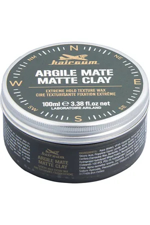 Hairgum Cera de arcilla mate. Producto de peinado