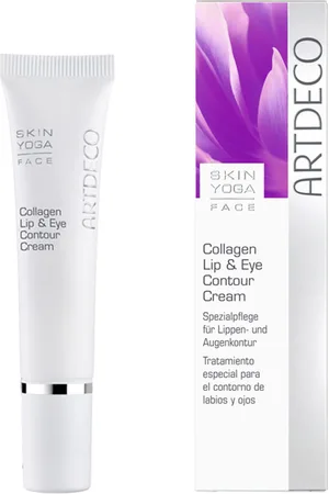 Artdeco COLLAGEN LIP & EYE tratamiento especial para el contorno de labios y ojos. Anti ojeras y bolsas de ojos - Contorno de ojos - Contorno de labios. Edad: Entre 26 y 35 años, Entre 36 y 50 años, Más de 50 años. Ingredientes: Vitamina C, Ácido H