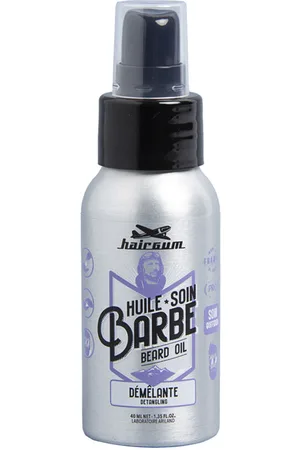 Hairgum Aceite barba desenredante. Cuidado de la barba. Texturas: Aceite. Propiedades: Hidratante. Tendencias: Biotina, Keratina, Karité