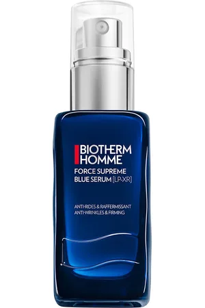Biotherm FORCE SUPREME BLUE SERUM LP-XR sérum antiedad y antiarrugas para hombres. Antiarrugas y Antiedad. Edad: Entre 36 y 50 años, Más de 50 años. Texturas: Sérum. Formato: Dosificador. Tendencias: Péptidos, Pro-retinol. Ingredientes: Péptidos. Gr