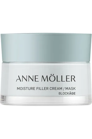 Anne Möller BLOCKÂGE crema mascarilla hidratante efecto filler. Tratamiento Facial Hidratante. Texturas: Crema. Formulación: No Comedogénico. Green Beauty: Ingredientes naturales, Cruelty Free. Tendencias: Ácido Hialurónico. Ingredientes: Ácido Hialuró