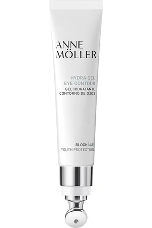 Anne Möller BLOCKÂGE gel hidratante contorno de ojos. Anti ojeras y bolsas de ojos. Texturas: Gel. Formulación: No Comedogénico, Sin Fragancia. Green Beauty: Ingredientes naturales, Cruelty Free. Tendencias: Ácido Hialurónico. Ingredientes: Ácido Hialu