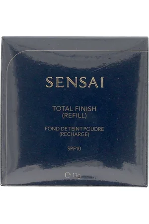 SENSAI TOTAL FINISH refill. Base de maquillaje - Polvo compacto - Recarga. Protección SPF: Baja SPF 10. Green Beauty: Packaging sostenible, Recarga y rellenable