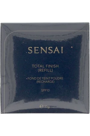 SENSAI TOTAL FINISH refill. Base de maquillaje - Polvo compacto - Recarga. Protección SPF: Baja SPF 10. Green Beauty: Packaging sostenible, Recarga y rellenable