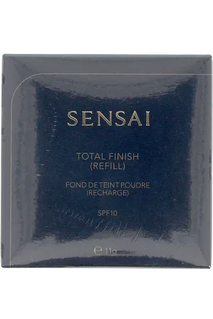 SENSAI TOTAL FINISH refill. Base de maquillaje - Polvo compacto - Recarga. Protección SPF: Baja SPF 10. Green Beauty: Packaging sostenible, Recarga y rellenable