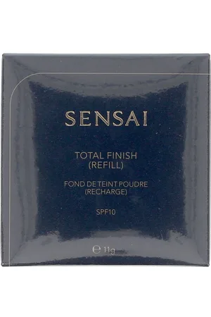 SENSAI TOTAL FINISH refill. Base de maquillaje - Polvo compacto - Recarga. Protección SPF: Baja SPF 10. Green Beauty: Packaging sostenible, Recarga y rellenable