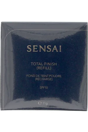 SENSAI TOTAL FINISH refill. Base de maquillaje - Polvo compacto - Recarga. Protección SPF: Baja SPF 10. Green Beauty: Packaging sostenible, Recarga y rellenable