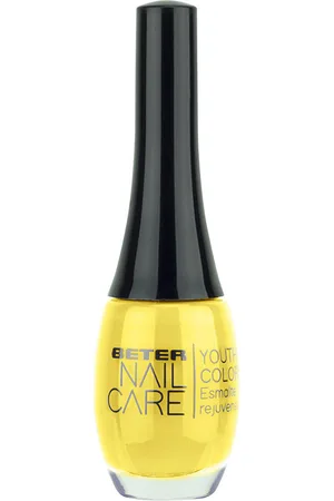 Beter NAIL CARE YOUTH COLOR. Esmalte de uñas. Color: Amarillo. Green Beauty: Vegano