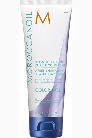Moroccanoil COLOR CARE acondicionador violeta perfeccionador del rubio. Acondicionador color - Protección grises-blancos. Tendencias: Argán. Ingredientes: Argán. Green Beauty: Cruelty Free