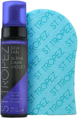 St. Tropez SELF TAN ULTRA DARK VIOLET espuma bronceadora. Corporales. Texturas: Espuma/Mousse. Formato: Dosificador