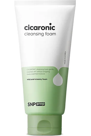 SNP CICARONIC espuma limpiadora con cica. Limpiador facial. Texturas: Espuma/Mousse. Tendencias: Centella asiática, Cosmética Coreana. Ingredientes: Centella asiática