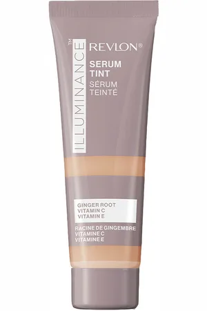 Revlon Mass Market ILLUMINANCE SERUM TINT SPF15. Antimanchas - Efecto flash - Base de maquillaje. Texturas: Sérum. Tendencias: Vitamina E, Ácido Hialurónico, Vitamina C, Jengibre. Ingredientes: Vitamina C, Ácido Hialurónico. Protección SPF: Media SPF 15