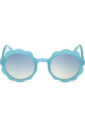 Guess GU00128. Gafas de Sol para Niños. Color: Azul. Tipo de gafas: Cat-eye