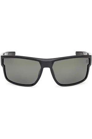 Timberland TB00016 POLARIZADA. Gafas de Sol para adultos. Color: Negro. Tipo de gafas: Rectangulares, Polarizadas