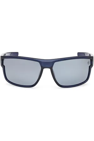 Timberland TB00016 POLARIZADA. Gafas de Sol para adultos. Color: Azul. Tipo de gafas: Rectangulares, Polarizadas