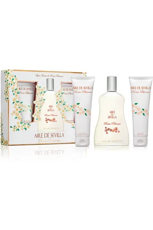 Aire Sevilla AIRE DE SEVILLA ROSAS BLANCAS LOTE. Estuche. Familias Olfativas: Floral