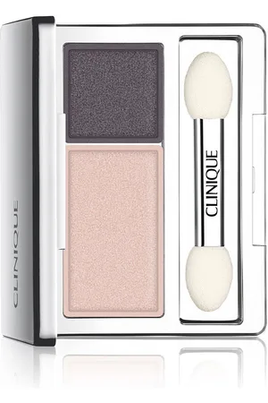 Clinique ALL ABOUT SHADOW duo. Sombra de ojos. Formulación: Hipoalergénico, Sin Parabenos, Sin Fragancia. Color: Gris, Rosa