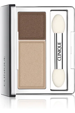 Clinique ALL ABOUT SHADOW duo. Sombra de ojos. Formulación: Hipoalergénico, Sin Parabenos, Sin Fragancia. Color: Marrón, Beige