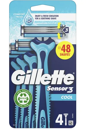 Gillette SENSOR3 Cool cuchilla afeitar desechables. Cuchillas de afeitar