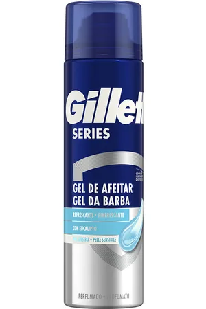 Gillette SERIES gel de afeitar refrescante piel sensible. Espuma de afeitar. Tipo de Piel: Sensible. Texturas: Gel