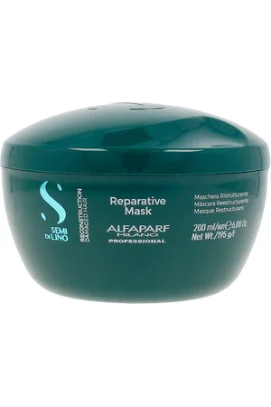 Alfaparf SEMI DI LINO RECONSTRUCTION mascarilla restructurante. Reparadoras. Tipo de Cabello: Cabello Dañado. Texturas: Crema. Tendencias: Vitamina E. Green Beauty: Vegano