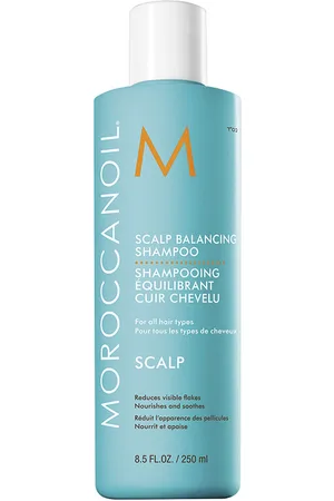 Moroccanoil SCALP champú equilibrador del cuero cabelludo. Champú anticaspa - Champú purificante. Tipo de Cabello: Cabello Graso, Cabello Seco. Formulación: Sin Sulfatos. Tendencias: Argán, Ácido salicílico, Niacinamida. Ingredientes: Argán, Niacinamid