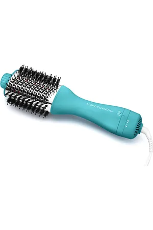 Moroccanoil CEPILLO SECADOR 4 EN 1. Cepillo eléctrico. Color: Turquesa. Enchufe europeo: Enchufe europeo (puede necesitar adaptador)