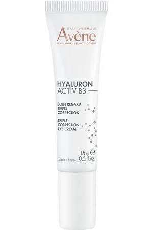 Avène HYALURON ACTIV B3 cuidados de ojos triple corrección. Contorno de ojos Anti ojeras y bolsas de ojos. Edad: Entre 26 y 35 años, Entre 36 y 50 años, Más de 50 años. Tipo de Piel: Todo Tipo de Pieles. Texturas: Crema. Green Beauty: Ingrediente