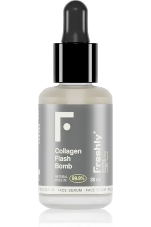 Freshly Cosmetics COLLAGEN FLASH BOMB sérum. Antiarrugas y Antiedad - Tratamiento Facial Reafirmante - Tratamiento Facial Antifatiga. Edad: Entre 36 y 50 años, Más de 50 años. Texturas: Sérum. Formulación: No Comedogénico. Green Beauty: Ingredientes naturale