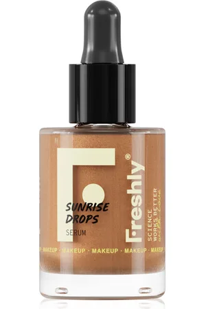 Freshly Cosmetics SUNRISE DROPS sérum. Bronceadores - Faciales. Tipo de Piel: Sensible, Todo Tipo de Pieles. Texturas: Sérum. Formulación: Sin Parabenos, Sin Siliconas. Green Beauty: Ingredientes naturales, Vegano, Cruelty Free. Formato: Dosificador. Tendenc