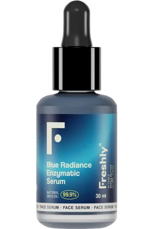 Freshly Cosmetics BLUE RADIANCE sérum facial exfoliante. Exfoliante facial - Tratamiento Acné, Poros y puntos negros. Tipo de Piel: Sensible, Todo Tipo de Pieles. Tratamiento: Noche. Texturas: Sérum. Green Beauty: Ingredientes naturales, Vegano, Cruelty Free