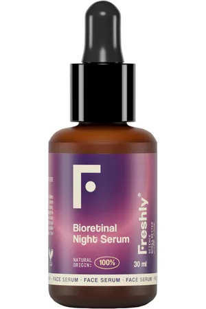 Freshly Cosmetics BIORETINAL NIGHT sérum. Antiarrugas y Antiedad - Tratamiento Facial Reafirmante. Edad: Entre 36 y 50 años, Más de 50 años. Tipo de Piel: Sensible, Todo Tipo de Pieles. Tratamiento: Noche. Texturas: Sérum. Green Beauty: Ingredientes naturale