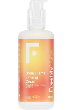 Freshly Cosmetics BODY FLAME crema reafirmante corporal. Reafirmante corporal. Tipo de Piel: Todo Tipo de Pieles, Atópica. Texturas: Crema. Formulación: Sin Parabenos, Sin Siliconas. Green Beauty: Ingredientes naturales, Vegano, Cruelty Free. Formato: Dosifi