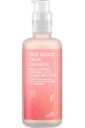 Freshly Cosmetics ROSE QUARTZ gel limpiador facial. Limpiador facial. Tipo de Piel: Sensible, Todo Tipo de Pieles, Atópica. Formulación: Sin Sulfatos, Sin Siliconas. Green Beauty: Ingredientes naturales, Vegano, Cruelty Free. Formato: Dosificador. Tendencias