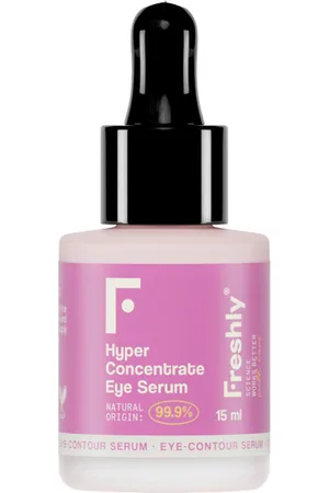 Freshly Cosmetics HYPER-CONCENTRATE contorno de ojos en sérum. Anti ojeras y bolsas de ojos - Contorno de ojos. Tipo de Piel: Sensible, Todo Tipo de Pieles, Atópica. Texturas: Sérum. Green Beauty: Ingredientes naturales, Vegano, Cruelty Free. Formulación: Si