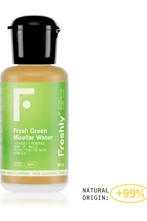 Freshly Cosmetics FRESH GREEN agua micelar. Agua micelar. Tipo de Piel: Todo Tipo de Pieles. Formulación: Sin Parabenos, Sin Sulfatos. Green Beauty: Ingredientes naturales, Vegano, Cruelty Free. Tendencias: Aloe Vera. Ingredientes: Aloe Vera