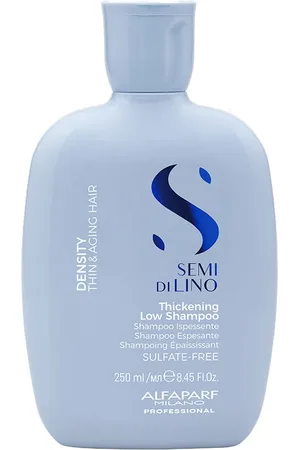 Alfaparf SEMI DI LINO DENSITY champú delicado espesante. Champú volumen. Tipo de Cabello: Cabello sin Volumen. Formulación: Sin Sulfatos