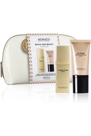 Atashi L’ESSENZA ETERNA SÉRUM ANTIEDAD ESTUCHE. Set cosmética facial. Edad: Entre 36 y 50 años, Más de 50 años. Tipo de Piel: Sensible, Todo Tipo de Pieles. Formulación: No Comedogénico, Sin Siliconas. Formato: Dosificador. Producto de Parafarmaci