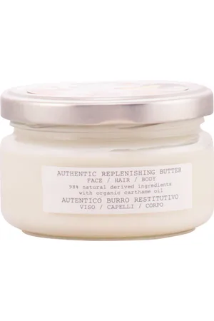 Davines AUTHENTIC replenishing butter face, hair and body. Tratamiento Facial Hidratante. Tipo de Piel: Todo Tipo de Pieles. Texturas: Crema. Formulación: Sin Parabenos, Sin Sulfatos. Green Beauty: Ingredientes naturales