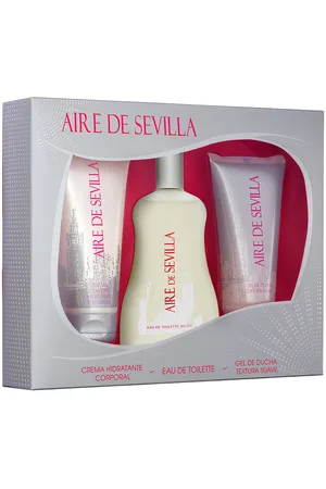 Aire Sevilla AIRE DE SEVILLA LOTE. Estuche de Perfume. Familias Olfativas: Amaderada, Floral