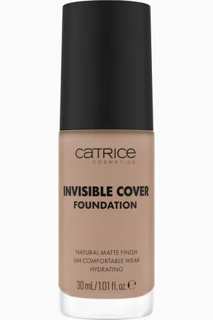 Catrice COVER FOUNDATION base invisible. Base de maquillaje. Formulación: Sin Parabenos. Tendencias: Aloe Vera, Ácido Hialurónico. Ingredientes: Aloe Vera, Ácido Hialurónico. Green Beauty: Vegano, Cruelty Free