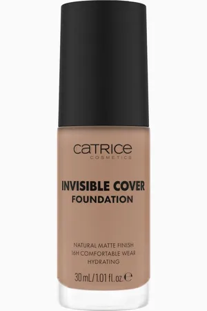 Catrice COVER FOUNDATION base invisible. Base de maquillaje. Formulación: Sin Parabenos. Tendencias: Aloe Vera, Ácido Hialurónico. Ingredientes: Aloe Vera, Ácido Hialurónico. Green Beauty: Vegano, Cruelty Free