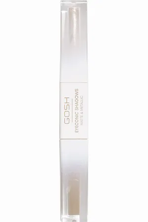 Gosh EYECONIC SHADOWS mate y metálico. Sombra de ojos. Texturas: Líquido. Color: Plateado. Green Beauty: Cruelty Free