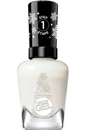Sally Hansen MIRACLE GEL HOLIDAY esmalte de uñas. Esmalte de uñas. Color: Blanco. Green Beauty: Vegano