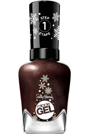 Sally Hansen MIRACLE GEL HOLIDAY esmalte de uñas. Esmalte de uñas. Color: Marrón. Green Beauty: Vegano