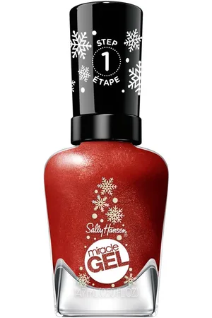 Sally Hansen MIRACLE GEL HOLIDAY esmalte de uñas. Esmalte de uñas. Color: Naranja, Rojo. Green Beauty: Vegano