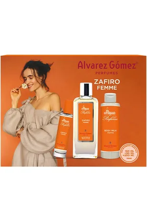 Alvarez Gómez ZAFIRO FEMME ESTUCHE. Cofre de regalo. Familias Olfativas: Floral, Frutal