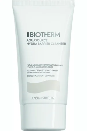 Biotherm AQUASOURCE HYDRA BARRIER limpiador. Limpiador facial. Tipo de Piel: Sensible. Tendencias: Ceramidas. Ingredientes: Ceramidas