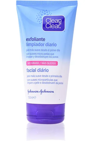 Clean & Clear Exfoliante limpiador diario. Exfoliante facial - Limpiador facial. Tipo de Piel: Grasa
